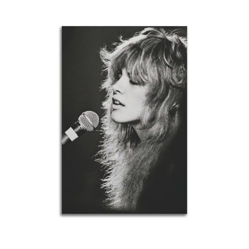 KSAIRHNRHRG Stevie Nicks Poster, Wandkunst, Cover, Zimmer, Vintage, ästhetisches Poster, dekoratives Gemälde für Wohnzimmer, Schlafzimmer, elegantes Poster, 40 x 60 cm, ungerahmter Stil KSAIRHNRHRG Stevie Nicks Poster, Wandkunst, Cover, Zimmer, Vintage, ästhetisches Poster, dekoratives Gemälde für Wohnzimmer, Schlafzimmer, elegantes Poster, 40 x 60 cm, ungerahmter Stil von KSAIRHNRHRG