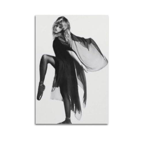 KSAIRHNRHRG Stevie Nicks Poster, Wandkunst, Cover, Zimmer, Vintage, ästhetisches Poster, dekoratives Gemälde für Wohnzimmer, Schlafzimmer, elegantes Poster, 40 x 60 cm, ungerahmter Stil KSAIRHNRHRG Stevie Nicks Poster, Wandkunst, Cover, Zimmer, Vintage, ästhetisches Poster, dekoratives Gemälde für Wohnzimmer, Schlafzimmer, elegantes Poster, 40 x 60 cm, ungerahmter Stil von KSAIRHNRHRG