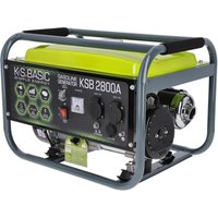 Könner&söhnen - Benzingenerator ksb 2800A, Höchstleistung 2800 w, Handanlasser, Motorleistung 7 ps, automatischer Spannungsregler (avr), Steckdosen von KÖNNER & SÖHNEN