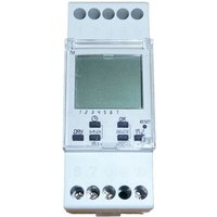 KSB - Digitaluhr mit Wochenprogramm 500 Std. Gangreserve, auf Hutschiene montiert von KSB