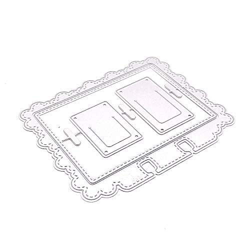 KSCRAFT Memorydex Metall-Stanzschablonen für Bastelarbeiten, Scrapbooking, dekorative Prägung, Papierkarten KSCRAFT Memorydex Metall-Stanzschablonen für Bastelarbeiten, Scrapbooking, dekorative Prägung, Papierkarten von KSCRAFT