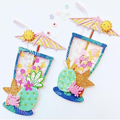 KSCRAFT Sorbet Shaker Metall Stanzformen Schablonen für DIY Scrapbooking Dekorative Prägung DIY Papier Karte KSCRAFT Sorbet Shaker Metall Stanzformen Schablonen für DIY Scrapbooking Dekorative Prägung DIY Papier Karte von KSCRAFT