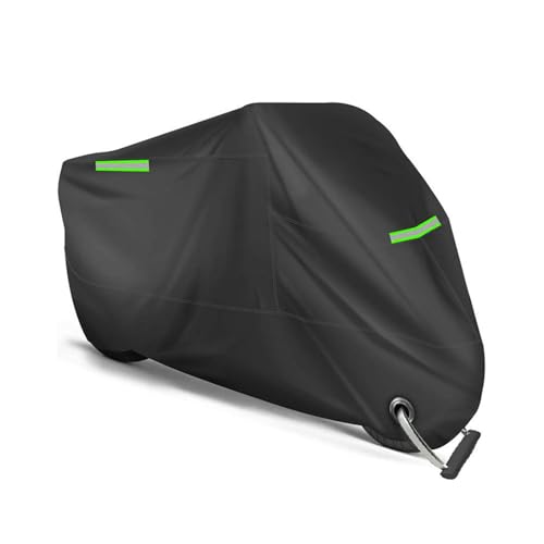 KSDJSNA Motorrad Abdeckplane für Harley Davidson Softail Fat Boy 1990-2024, Wasserdicht und Staubdicht Outdoor Motorradabdeckung, Atmungsaktiv Regenschutz Motorradschutzhülle Reißfest von KSDJSNA