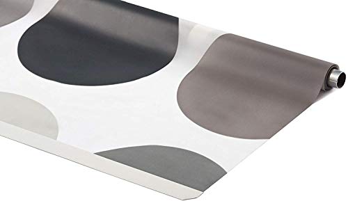 ERSATZROLLE HALB-KASSETTEN DUSCHROLLO RETRO DESIGN 140x240 cm EINFACHER WECHSEL von KSHANDEL24