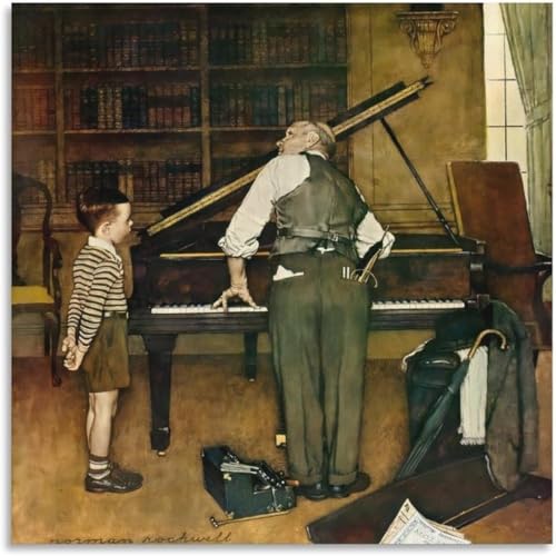 KSHAO ATHQW Berühmte Norman Rockwell Poster Der Weltuntergang ist eine schallende Leinwand Wandkunst Malerei Norman Rockwell Drucke für Wohnkultur Bild 60x60cm Kein Rahmen KSHAO ATHQW Berühmte Norman Rockwell Poster Der Weltuntergang ist eine schallende Leinwand Wandkunst Malerei Norman Rockwell Drucke für Wohnkultur Bild 60x60cm Kein Rahmen von KSHAO ATHQW