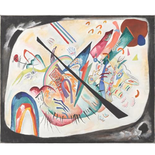 KSHAO ATHQW Berühmte Wassily Kandinsky Poster Weiß Oval Wandkunst Wassily Kandinsky Leinwand Malerei Porträtdrucke Für Wohnkultur Bild 70x50cm Kein Rahmen KSHAO ATHQW Berühmte Wassily Kandinsky Poster Weiß Oval Wandkunst Wassily Kandinsky Leinwand Malerei Porträtdrucke Für Wohnkultur Bild 70x50cm Kein Rahmen von KSHAO ATHQW