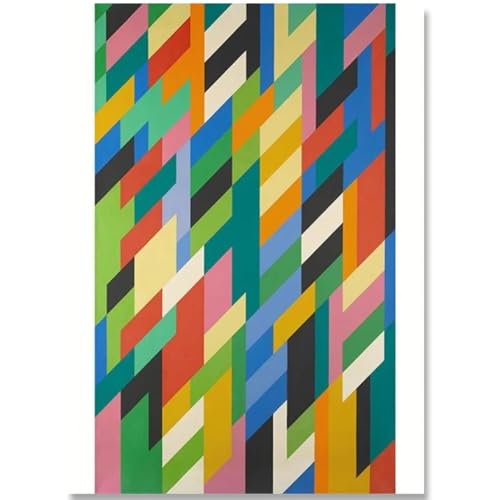 KSHAO ATHQW Bridget Riley Poster Bunte Geometrie Wandkunst Moderne Ausstellung Leinwand Malerei Efeu Druck Für Wohnzimmer Dekor Bild 40x60cmx1 NO Rahmen KSHAO ATHQW Bridget Riley Poster Bunte Geometrie Wandkunst Moderne Ausstellung Leinwand Malerei Efeu Druck Für Wohnzimmer Dekor Bild 40x60cmx1 NO Rahmen von KSHAO ATHQW