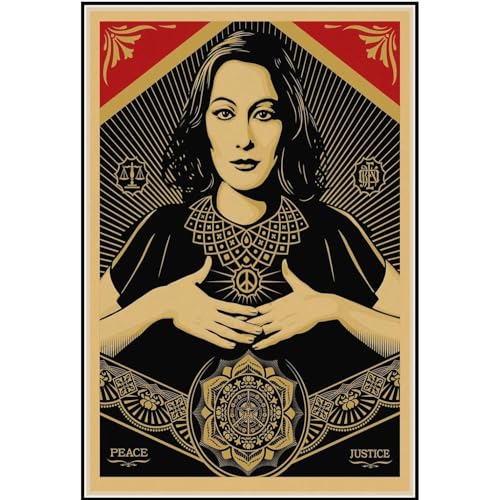KSHAO ATHQW Frieden Gerechtigkeit Frau Poster Shepard Fairey Wandkunst Retro Drucke Leinwand Malerei Für Moderne Wohnkultur Bilder 60x80cmx1 Kein Rahmen KSHAO ATHQW Frieden Gerechtigkeit Frau Poster Shepard Fairey Wandkunst Retro Drucke Leinwand Malerei Für Moderne Wohnkultur Bilder 60x80cmx1 Kein Rahmen von KSHAO ATHQW