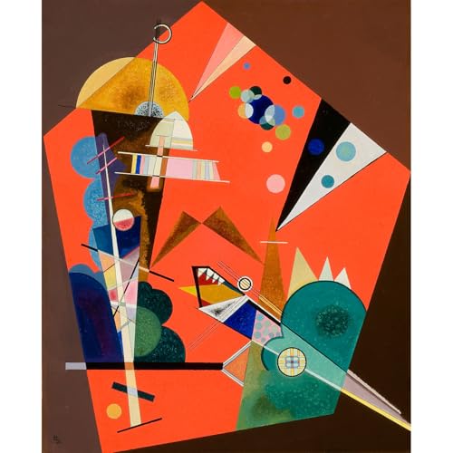 KSHAO ATHQW Wassily Kandinsky Ausstellung Poster Rote Spannung Wandkunst Wassily Kandinsky Leinwand Malerei Porträtdrucke Für Wohnkultur Bild 50x70cm Kein Rahmen KSHAO ATHQW Wassily Kandinsky Ausstellung Poster Rote Spannung Wandkunst Wassily Kandinsky Leinwand Malerei Porträtdrucke Für Wohnkultur Bild 50x70cm Kein Rahmen von KSHAO ATHQW
