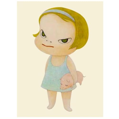 KSHAO ATHQW Yoshitomo Nara Poster Verstecken Ein Messer Hinter Wandkunst Retro Leinwand Malerei Yoshitomo Nara Drucke Für Wohnzimmer Wohnkultur Bilder 50x70cm Kein Rahmen KSHAO ATHQW Yoshitomo Nara Poster Verstecken Ein Messer Hinter Wandkunst Retro Leinwand Malerei Yoshitomo Nara Drucke Für Wohnzimmer Wohnkultur Bilder 50x70cm Kein Rahmen von KSHAO ATHQW