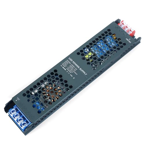 KSIBNW 12V LED Trafo 400W, 230V Auf 12V Transformator 33,3A Extra Dünn Treiber Netzteil Adapter Schalt Niedervolttrafo, AC 230Volt Zu DC 12Volt Konstantspannungs Netzteil von KSIBNW