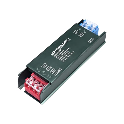KSIBNW 24V Netzteil 60W LED Trafo, Transformator 230V auf 24V Schaltnetzteil Adapter Treibe kein Flimmern Konstantspannung Niedervolttrafo für LED Lichtstreifen, AC 230Volt auf DC 24Volt 2,5A 60W von KSIBNW