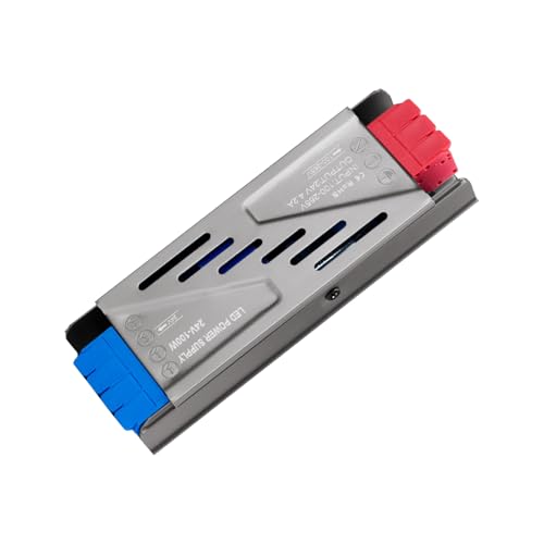 KSIBNW Netzteil 24V 100W LED Trafo 230V auf 24V Transformator, 24V LED Treiber Schaltnetzteil Adapte Extra Dünn Netzteil für LED-Streifen Lampen Strahler Lichtbänder, AC 230V to DC 24V 4,2A 100W von KSIBNW