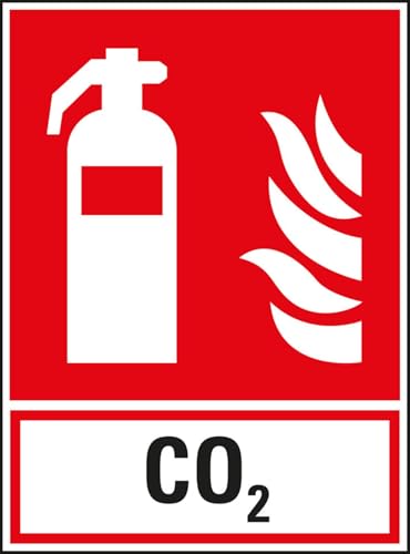 KSIGN Brandschutz-Kombischild Feuerlöscher CO2, Folie, selbstklebend, 200x270mm, ASR A1.3, DIN EN ISO 7010 F001 KSIGN Brandschutz-Kombischild Feuerlöscher CO2, Folie, selbstklebend, 200x270mm, ASR A1.3, DIN EN ISO 7010 F001 von KSIGN