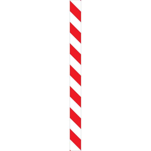 KSIGN Warnmarkierungsstreifen, ASR A1.3, rot/weiß, Folie, selbstklebend, 1000x75mm, 10/VE KSIGN Warnmarkierungsstreifen, ASR A1.3, rot/weiß, Folie, selbstklebend, 1000x75mm, 10/VE von KSIGN