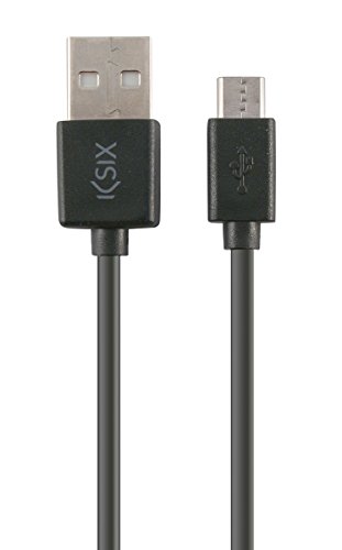 Ksix bxcusb01 – Daten- und Ladekabel Micro USB-Kabel 1 Meter für Smartphone, Schwarz Ksix bxcusb01 – Daten- und Ladekabel Micro USB-Kabel 1 Meter für Smartphone, Schwarz von KSIX smart your tech