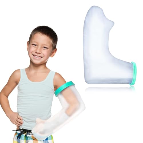 KSJEHW Gipsschutz Wasserdicht Arm, Erwachsene Verbandschutz Duschschutz Arm, Wiederverwendbar Arm Gips Duschhülle(50x35cm) von KSJEHW