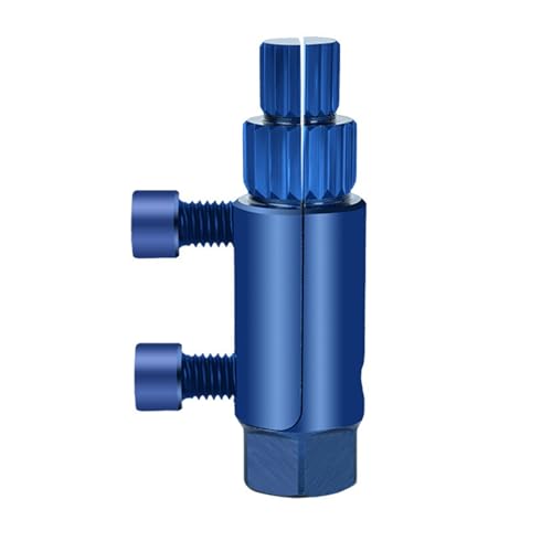 KSOPUERT Verbesserter verstellbarer Schraubenausdreher – Werkzeug zum Entfernen von umgekehrten Nuten, abisoliertes Wasserhahn-Entfernungswerkzeug für 1,27 cm (DN15), 1,9 cm (DN20), 1 Zoll (DN25 von KSOPUERT