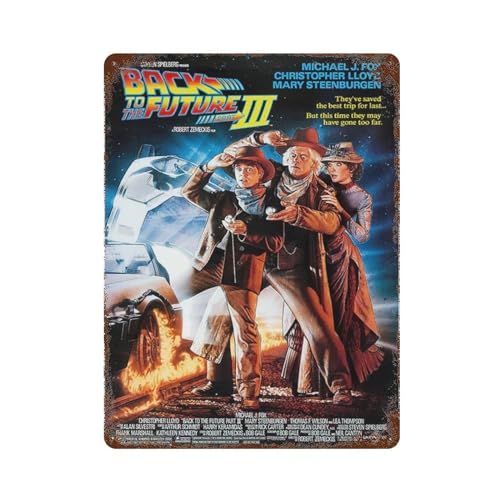 KSOXDAITIP Filmposter "Back to The Future", Wanddekoration, Kunst, Metallblechposter, moderne Heimdekoration, Kunst, Metallposter, Hausbar, Laden, Dekorationen, Vintage-Schild, Geschenk, 39,9 x 30 cm KSOXDAITIP Filmposter "Back to The Future", Wanddekoration, Kunst, Metallblechposter, moderne Heimdekoration, Kunst, Metallposter, Hausbar, Laden, Dekorationen, Vintage-Schild, Geschenk, 39,9 x 30 cm von KSOXDAITIP