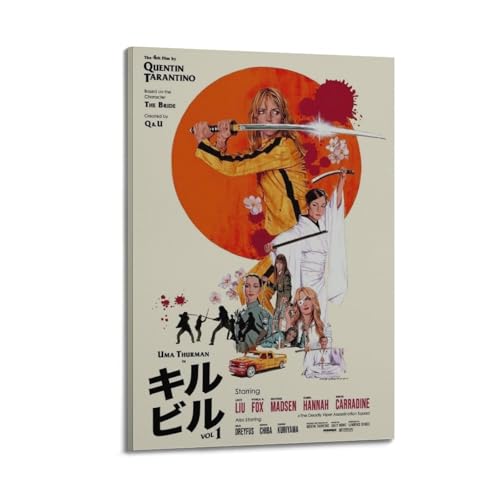 KSOXDAITIP Filmposter "Kill Bill", dekoratives Gemälde, Leinwand, Wandposter und Kunstdruck, moderne Familienschlafzimmer-Dekoration, Poster, 20 x 30 cm von KSOXDAITIP