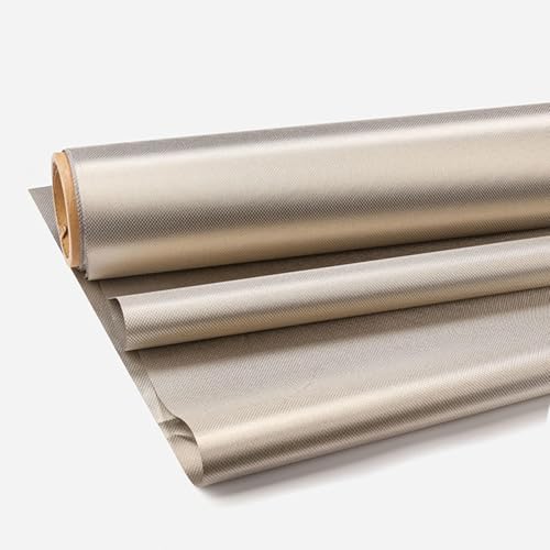 EMF Abschirmgewebe Strahlenschutz Faraday EMI RFID Abschirmgewebe EMI RFID Abschirmung Kupfer Nickel Leitfähiges Tuch für Tasche/Geräteabdeckung Strahlung Computer,silver-8x1.1m EMF Abschirmgewebe Strahlenschutz Faraday EMI RFID Abschirmgewebe EMI RFID Abschirmung Kupfer Nickel Leitfähiges Tuch für Tasche/Geräteabdeckung Strahlung Computer,silver-8x1.1m von KSQP