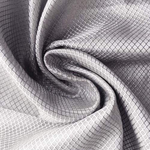 Faraday Stoff Abschirmgewebe Faraday Fabric Schützt Signal Leitendes Gewebe EMF RFID Elektrosmog Abschirmung Strahlenschutz Mikrowellen-Kartenbeutel-Elektronische Produkte,silver-5x1.1m von KSQP