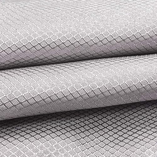 KSQP Faraday Abschirmgewebe Strahlenschutz Fabric WiFi/RF WLAN Abschirmung RF-Signale EMF-Schutzgewebe Leitendes Gewebe für Radiowellen Mikrowelle/Strahlung Computer,silver-2x1.1m von KSQP