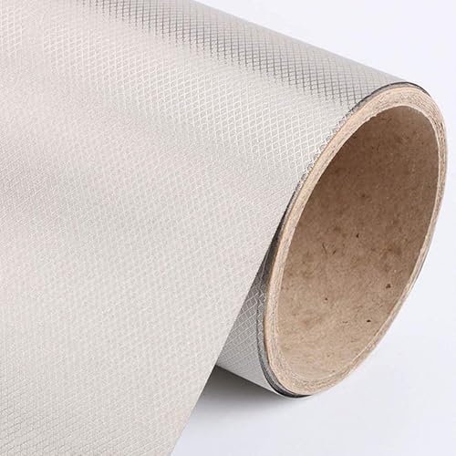 KSQP Faraday Stoff Abschirmgewebe Faraday Fabric Schützt Signal Leitendes Gewebe EMF RFID Elektrosmog Abschirmung Strahlenschutz für Leitfähige Bremsbeläge, EMI, Internet, Handy,silver-2x1.1m von KSQP