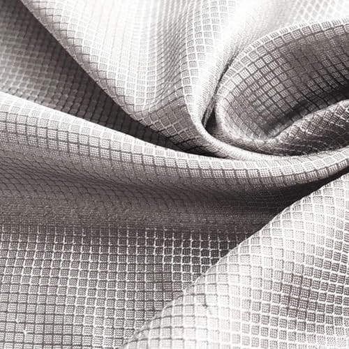 KSQP Faraday Stoff Emf Abschirmung Schutz Stoff, RFID Elektrosmog Abschirmung Fabric RF-Signale EMF-Schutzgewebe Leitendes Gewebe für Radiowellen Mikrowelle/Strahlung Computer,silver-5x1.1m KSQP Faraday Stoff Emf Abschirmung Schutz Stoff, RFID Elektrosmog Abschirmung Fabric RF-Signale EMF-Schutzgewebe Leitendes Gewebe für Radiowellen Mikrowelle/Strahlung Computer,silver-5x1.1m von KSQP