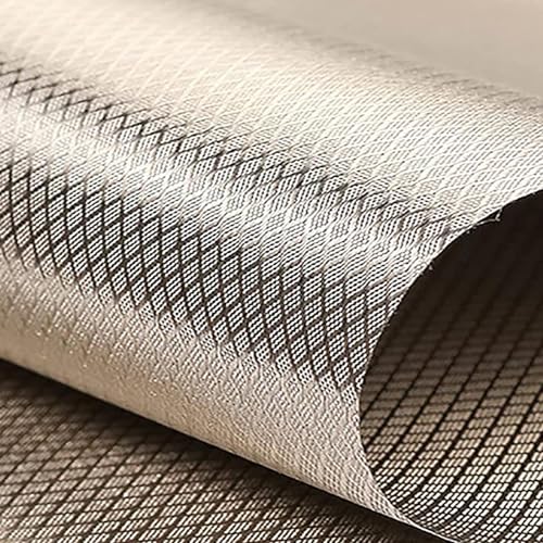 RF-Abschirmgewebe RFID-Strahlungsabschirmung RF-Signalblockierendes Material EMI RFID Abschirmung Kupfer Nickel Leitfähiges Tuch Mikrowellen-Kartenbeutel-Elektronische Produkte,silver-10x1.1m von KSQP