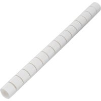 KSS 1166168 KL8WEZ-100M Kabelschlauch 8mm (max) Weiß Meterware von KSS