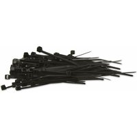 Kabelbinder-Sortiment Polyamid 6.6, schwarz, 63,7x2,4, UV-beständig, 100 Stück - KSS von KSS