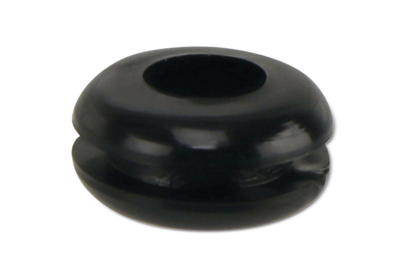 KSS Kabeldurchfuhr KSS Kabeldurchführungstülle PVC, schwarz, Plattenstärke 1,7, Loch-Ø von KSS