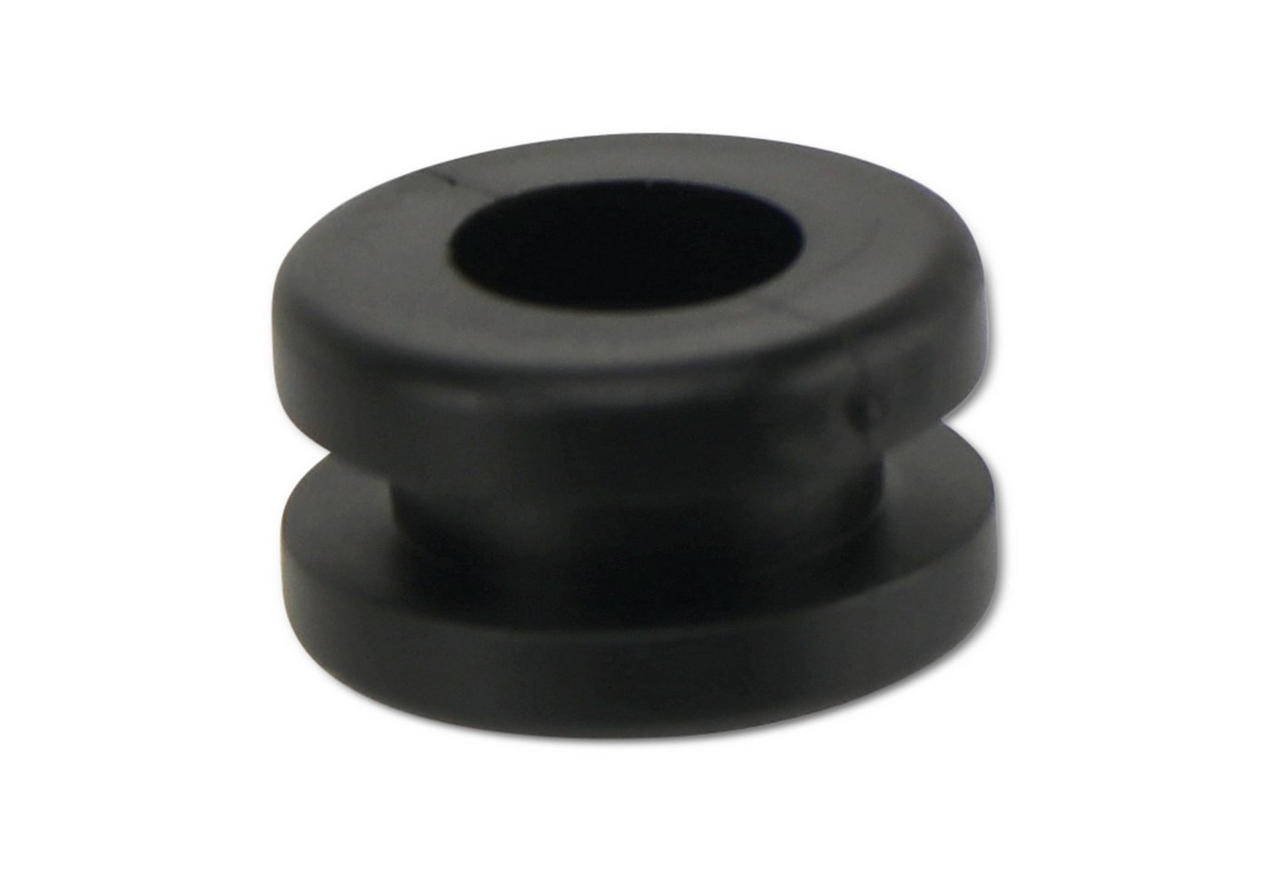 KSS Kabeldurchfuhr KSS Kabeldurchführungstülle PVC, schwarz, Plattenstärke 3, Loch-Ø 7,8 von KSS