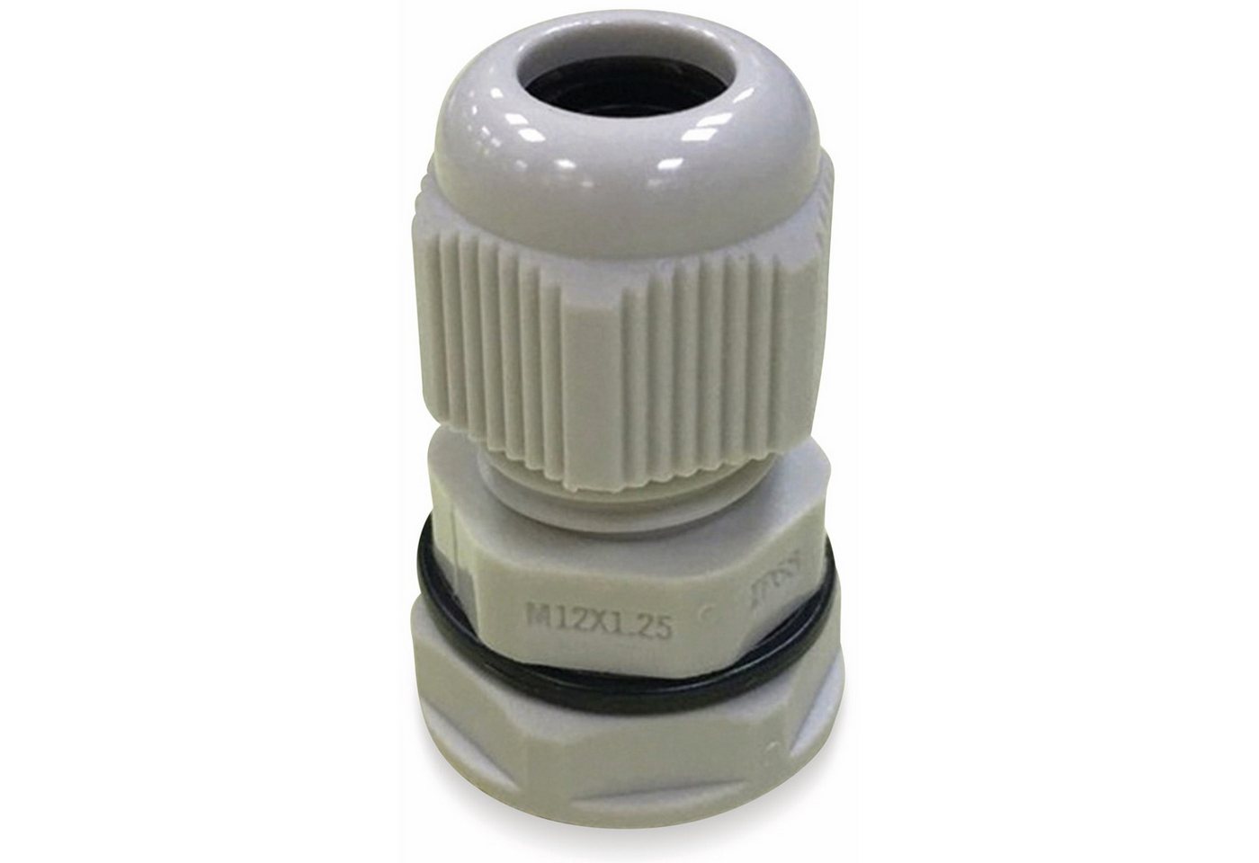 KSS Kabeldurchfuhr KSS Kabelverschraubung, M12, Lichtgrau, 3 bis 6,5 von KSS