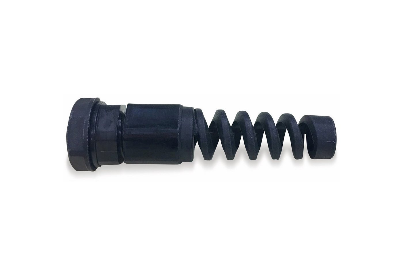 KSS Kabeldurchfuhr KSS Kabelverschraubung, M12, schwarz, 3 bis 6,5, Knickschutz von KSS