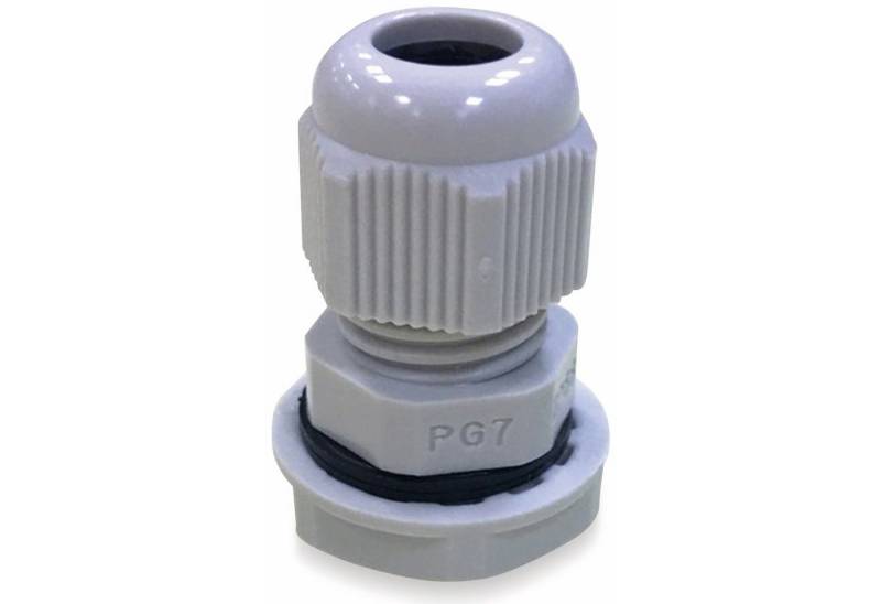 KSS Kabeldurchfuhr KSS Kabelverschraubung, PG-7, Lichtgrau, 3 bis 6,5 von KSS