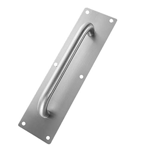 KSTE Edelstahl-Pull- und Push-Platten-Tür-Zugang Türzuziehgriff mit Schrauben (Platz 300 * 80 mm) von KSTE