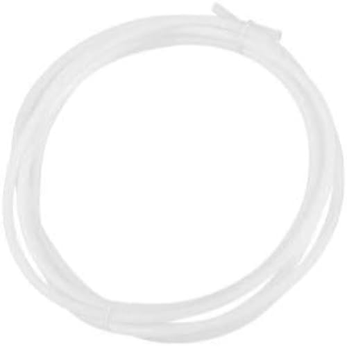 KSTE PTFE Weiß Teflon Bowdenrohr for 1,75 Filament (2,0 mm ID / 4.0mm OD) for 3D-Drucker (2 M) von KSTE