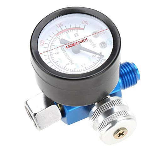 KSTE 1/4” Sprühfarbe Pistolen-Luftdruckregler Manometer Pneumatic Tool Zubehör von KSTE