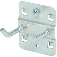 Doppelter Werkzeughalter mit schrägem Hakenende, Ø 6 mm, 35mm Doppelter Werkzeughalter mit schrägem Hakenende, Ø 6 mm, 35mm von KS TOOLS