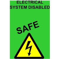 Ks Tools Poster - Gesichert, grün Ks Tools Poster - Gesichert, grün von KSTOOLS