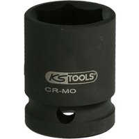 Kstools - ks Tools 1 Sechskant-Kraft-Stecknuss, kurz, 75 mm von KSTOOLS