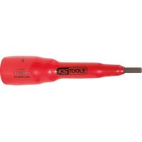 Kstools - ks Tools 3/8 Bit-Stecknuss mit Schutzisolierung für Innensechskant-Schrauben, 12 mm,116 mm lang von KSTOOLS