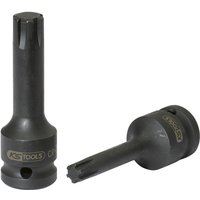 Kstools - 1/2' Kraft-Bit-Stecknuss für RIBE-Schrauben, M12 von KSTOOLS