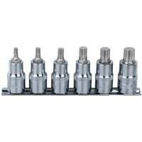 1/4'CHROMEplus Bit-Stecknuss-Satz xzn, 6-tlg 1/4'CHROMEplus Bit-Stecknuss-Satz xzn, 6-tlg von KSTOOLS