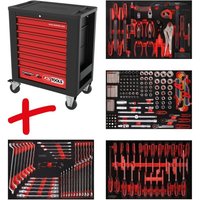 Ks Tools Werkstattwagen-Satz PERFORMANCEplus P15 mit 241 Werkzeugen für 4 Schubladen Ks Tools Werkstattwagen-Satz PERFORMANCEplus P15 mit 241 Werkzeugen für 4 Schubladen von KSTOOLS