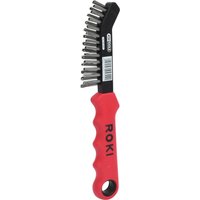 Stahldraht-Bremssattel-Drahtbürste 2-reihig, spitz Stahldraht-Bremssattel-Drahtbürste 2-reihig, spitz von KSTOOLS