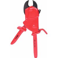 Ks Tools Einhand-Ratschenkabelschere mit Schutzisolierung, 290 mm von KSTOOLS