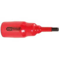 Kstools - ks Tools 3/8' Bit-Stecknuss mit Schutzisolierung für Innensechskant-Schrauben, kurz, 4mm - 117.1735 von KSTOOLS